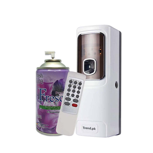 Automatic Air Freshener Dispenser with Remote Control & Dual Power Option